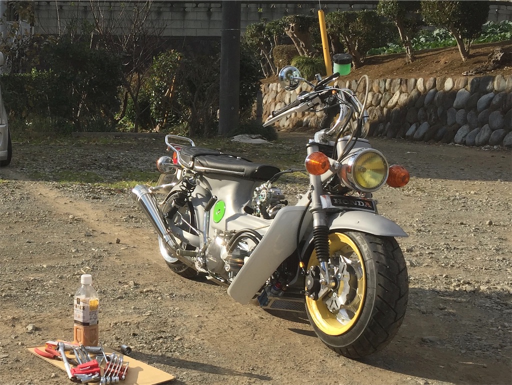 4mini】シャリーのチョップ加工最大のメリットは腹下のクリアランスを