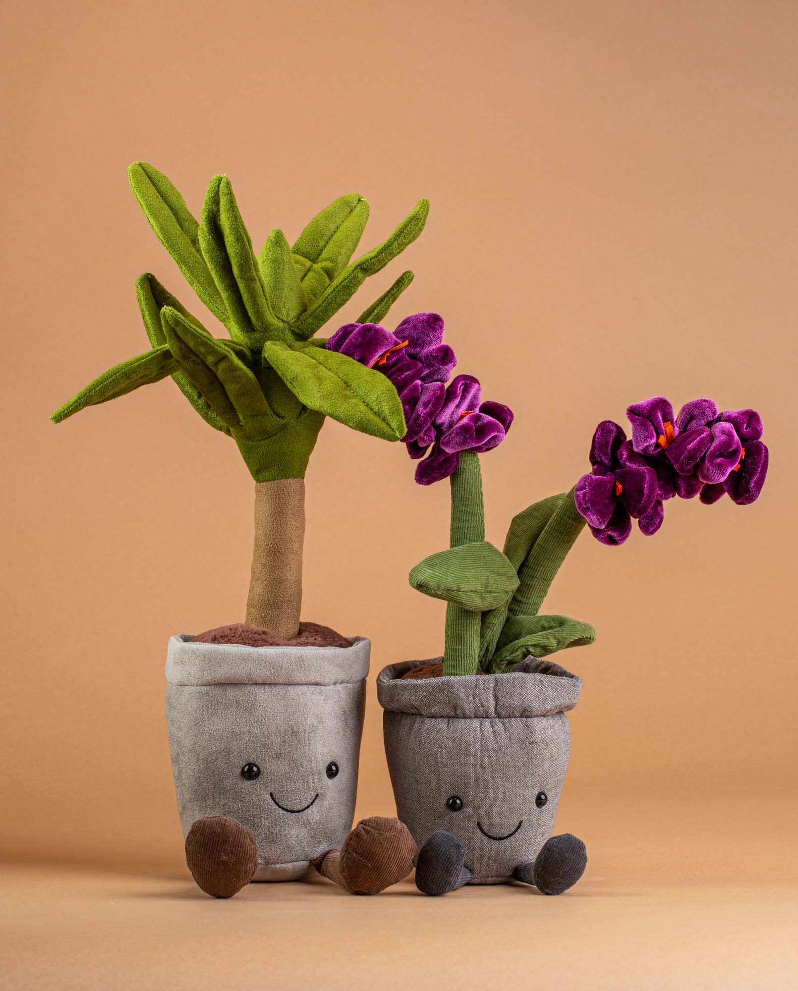 Cuddly Orchid Gift | Jellycat Amuseable Purple Orchid | New Home gift