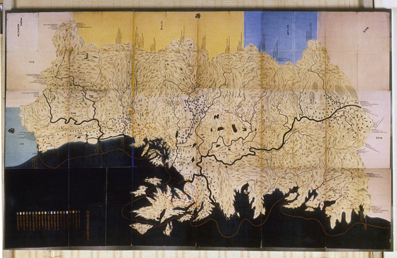 国絵図 正保年間奥州仙台領絵図(写) - 仙台市の指定・登録文化財