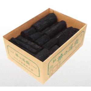 茶道具 茶炭 炉用 組炭小箱 約3kg胴炭3本丸毬打10本割毬打8本丸管4本割