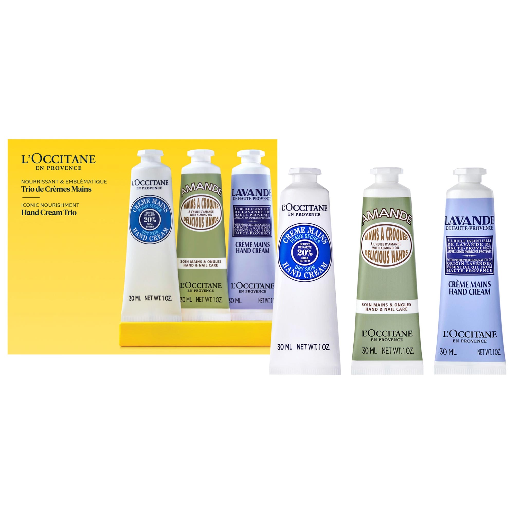 Nourishing and Protective Hand Cream Trio Kit - L'Occitane | Sephora