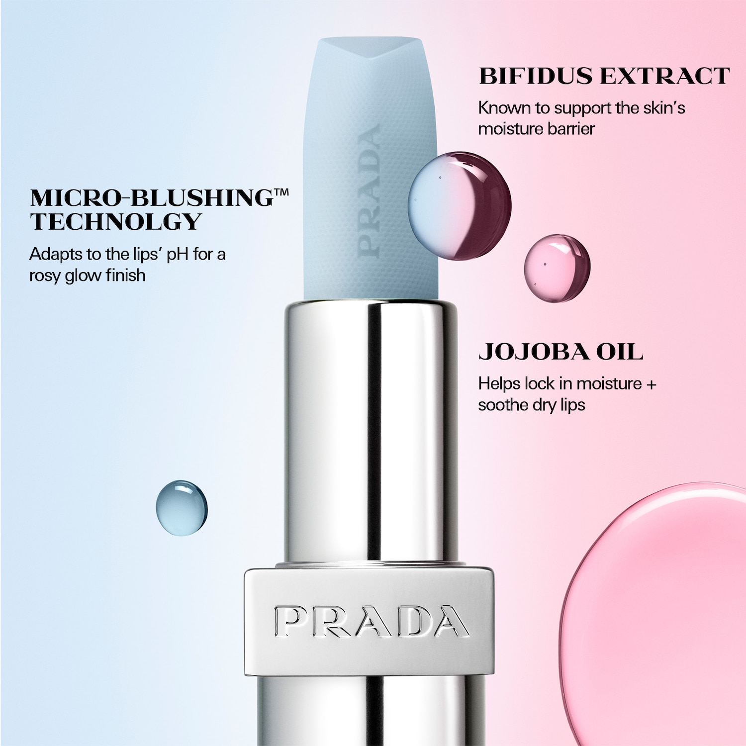 Hydrating Lip Balm with Jojoba Oil - Prada | Sephora
