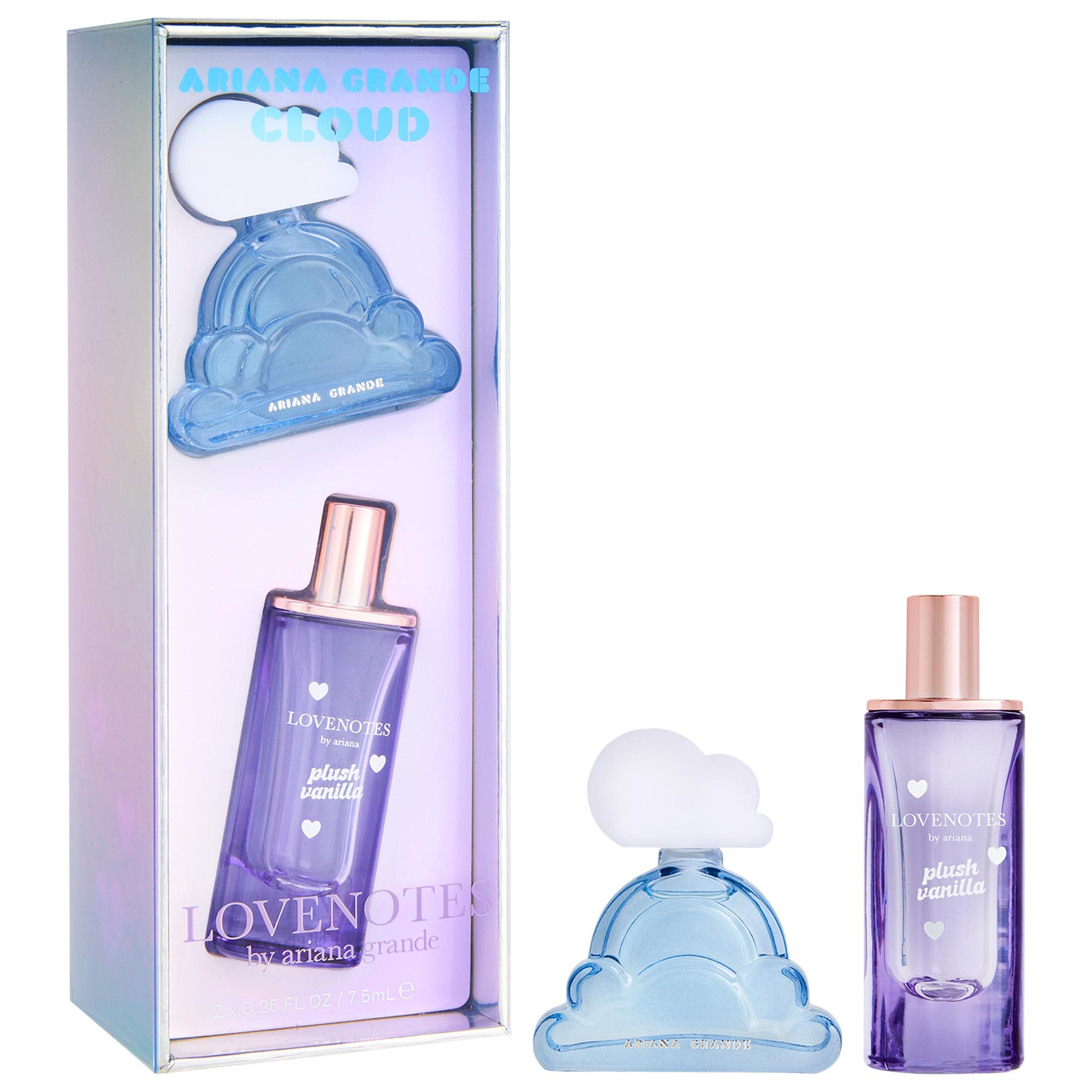 Mini Cloud & LOVENOTES Plush Vanilla Perfume Set - Ariana Grande