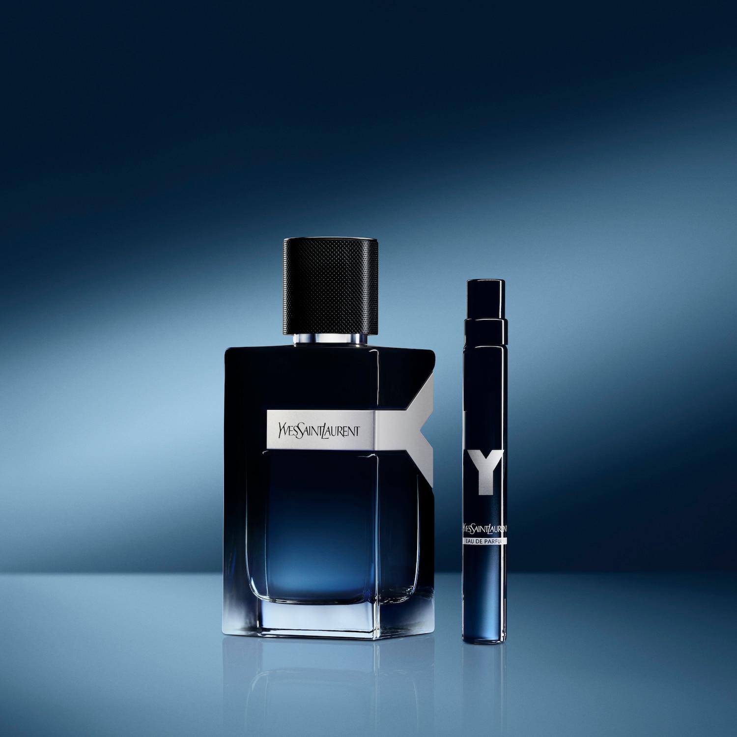 Y Eau de Parfum with Fresh Geranium & Sensual Woods - Yves Saint