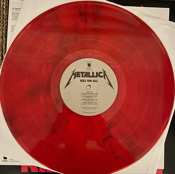 Metallica - Kill 'Em All (1983) - Mint- LP Record 2023 Blackened