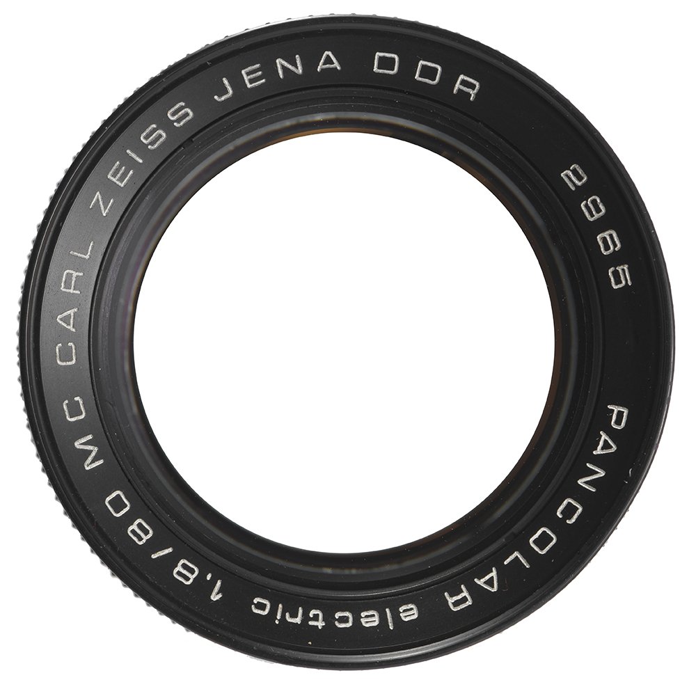 CARL ZEISS JENA DDR ELECTRIC PANCOLAR 80mm F1.8 MC LENS M42 MOUNT