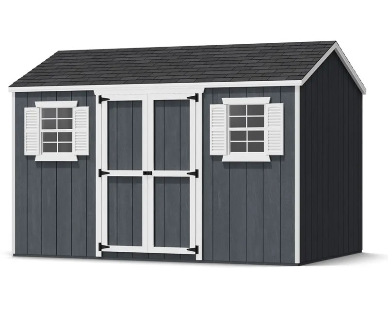 Little Cottage Co Pre-Cut 8x12 Value Workshop Shed Kit