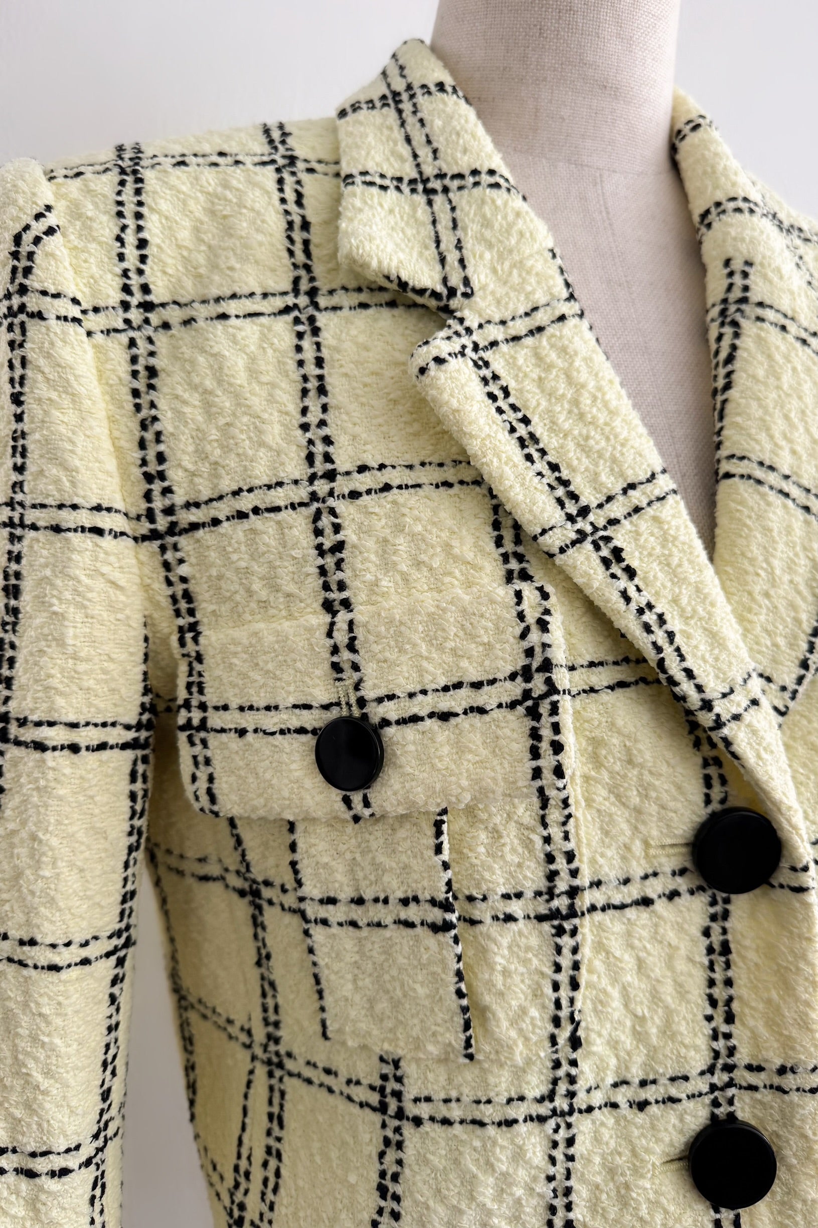 5th check tweed jacket – shéller / シェリエ