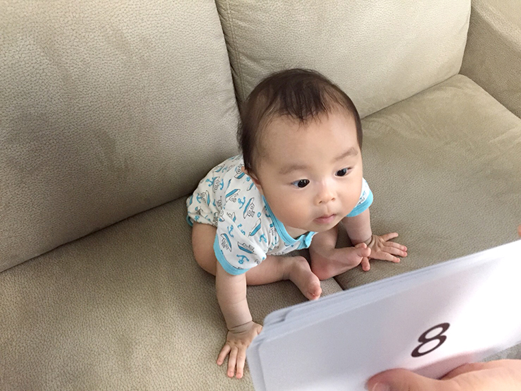 お父さまも受けた七田式を実践中！ | 七田式の幼児教育