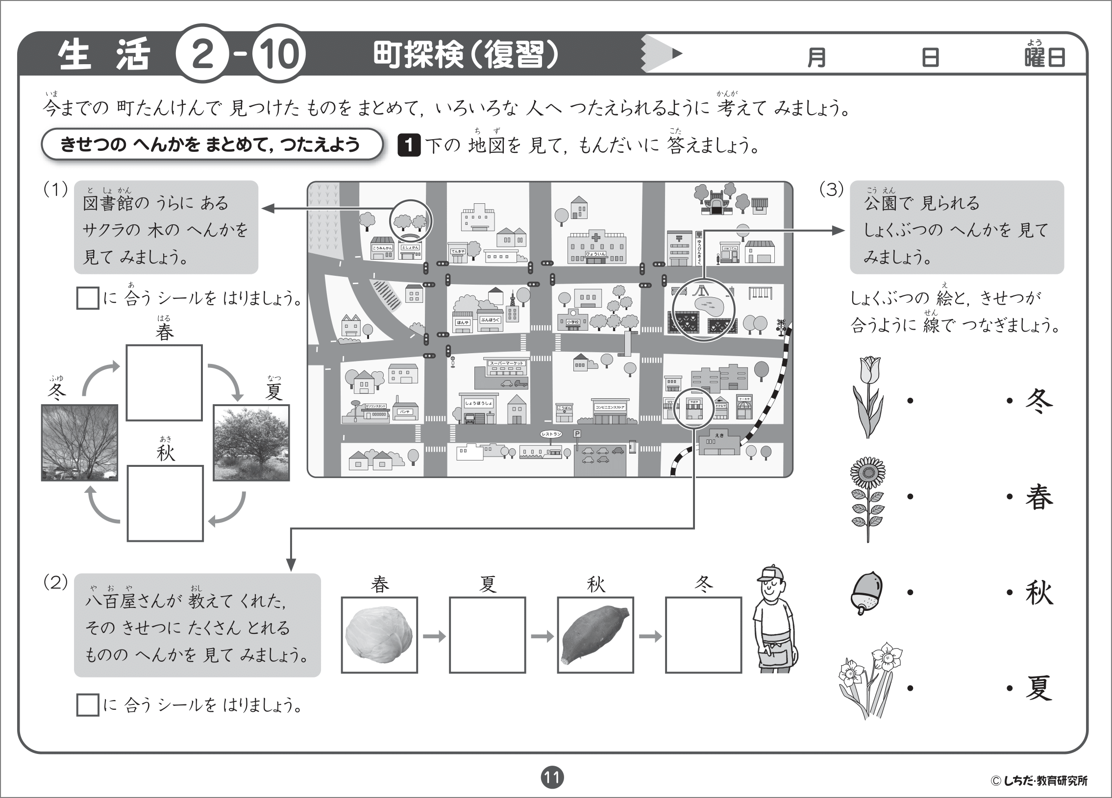 小学生プリント生活1・2年生【プリント教材】 | 七田式公式通販