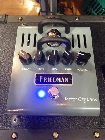 FRIEDMANの新作ペダル『Motor City Drive』が入荷致しました！！｜島村