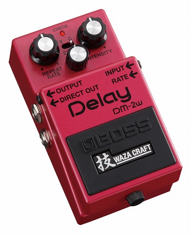 ご予約受付中】9月発売予定BOSSから「技Waza Craft」BD-2W、DM-2W、SD