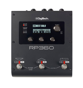 ワンランク上のサウンドが魅力のギター用マルチ】Digitech RP360