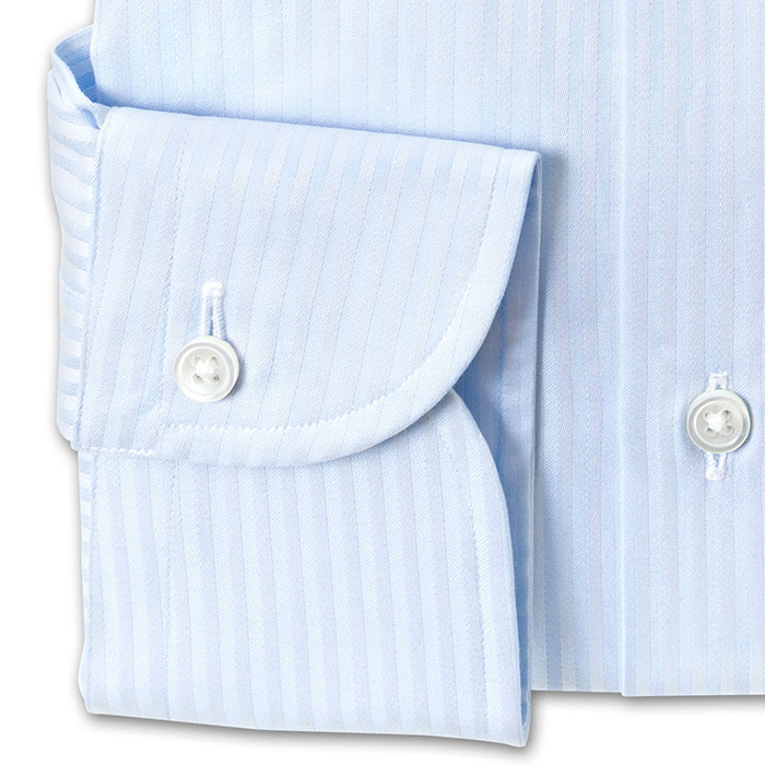 ワイシャツ ストライプ ブルー ドビー CHOYA1886｜CHOYA SHIRT