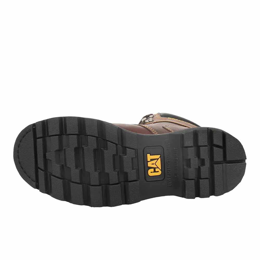 Shop Brown Mens CAT Footwear Second Shift 6 Inch Slip Resistant