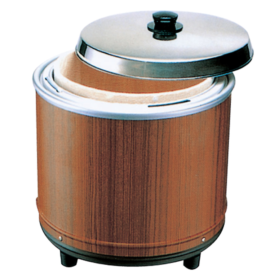 電気びつ エバーホット すしシャリ用 NV-25 木目 - 調理器具のSHOKUBI