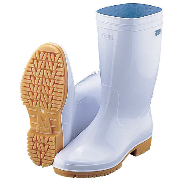 アキレス 抗菌 長靴 タフテックホワイト70 耐油性 24cm - 調理器具の