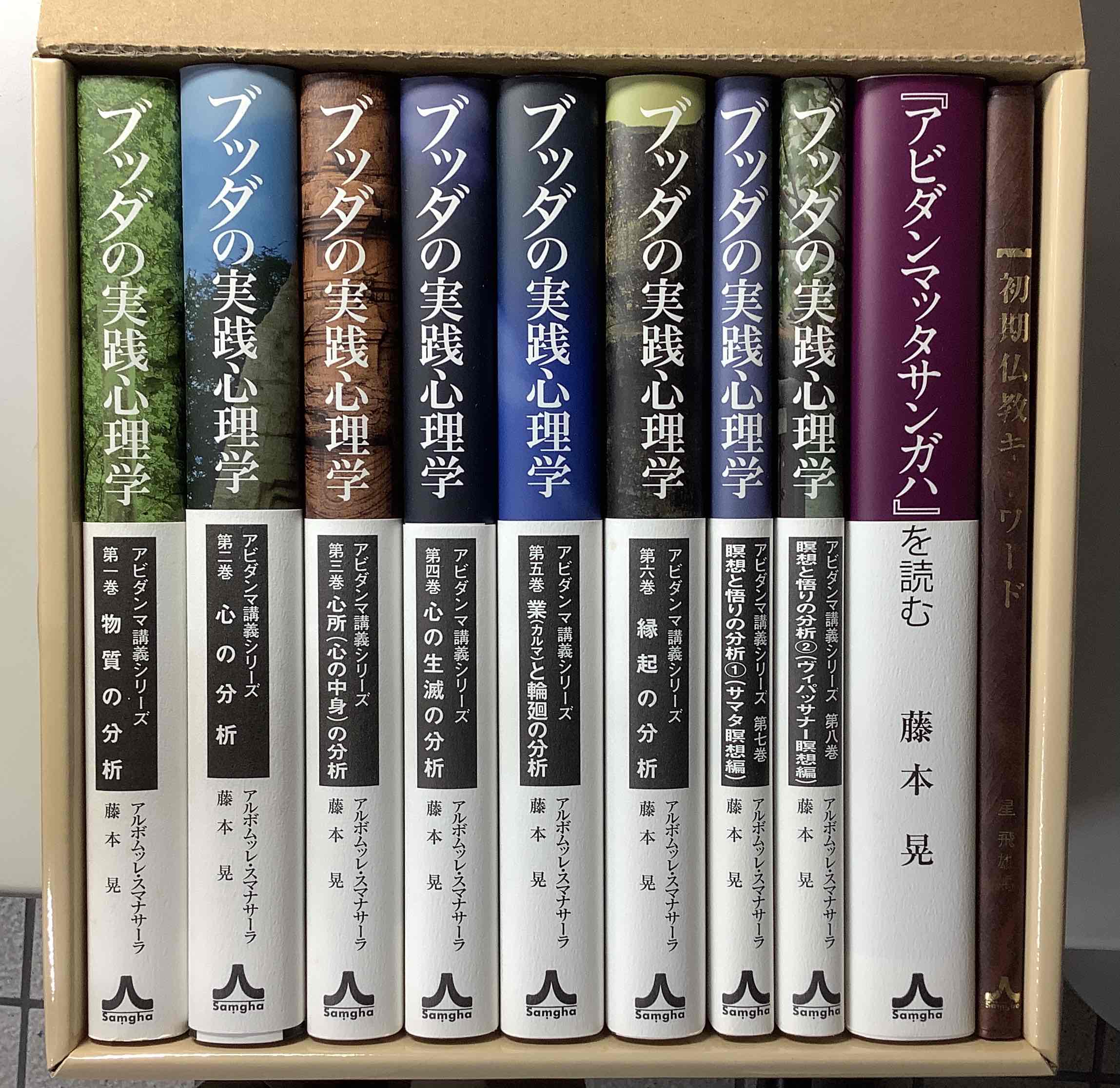 ブッダの実践心理学 アビダンマ講義シリーズ 全8巻 + 『アビダンマッタ