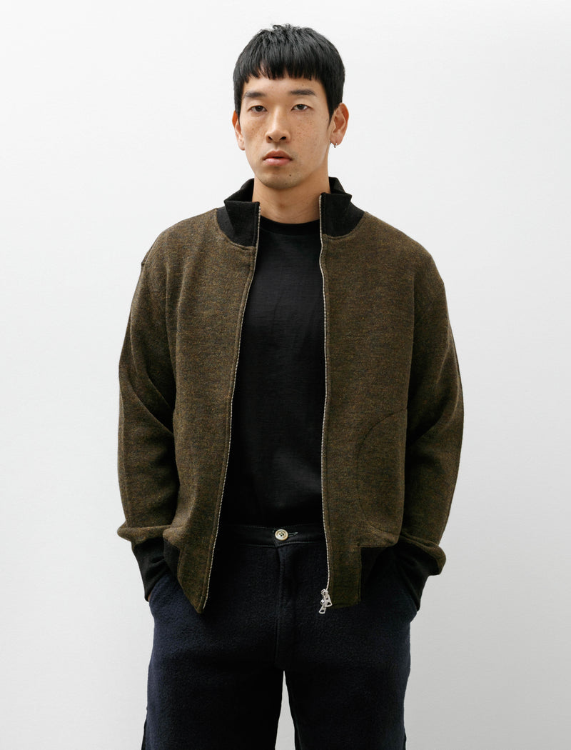 Slopeslow Cowichan Sweater Yak Lamb Multi Ply Hand Knit Sunny