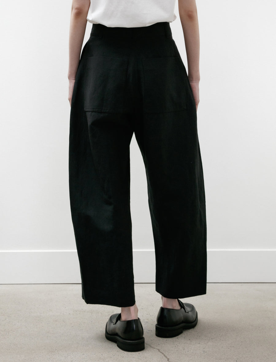 Studio Nicholson Chalco Wide Crop Pant Darkest Navy – Neighbour