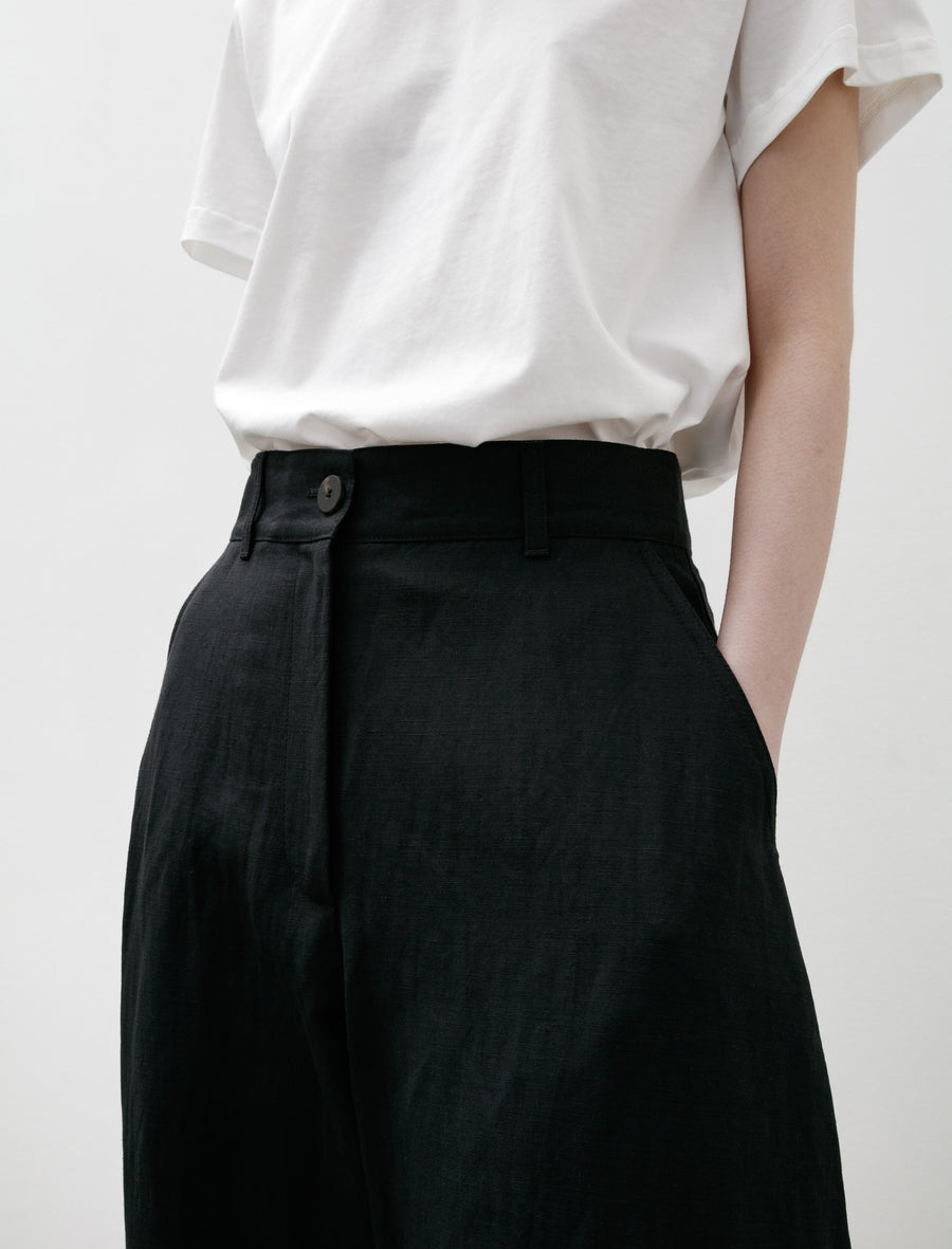 Studio Nicholson Chalco Wide Crop Pant Darkest Navy – Neighbour