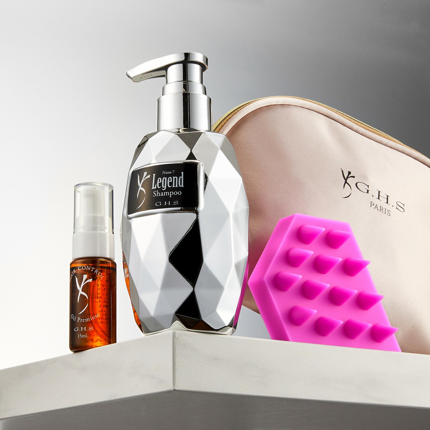 ジーエイチエス 独自技術を用いて開発 頭皮に潤いを与えて 美髪へ導く