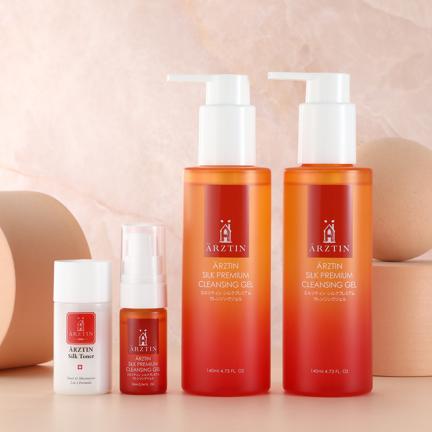 エルツティン 韓国大手美容サロン発 濃密ジェルから泡に変化！ ダブル