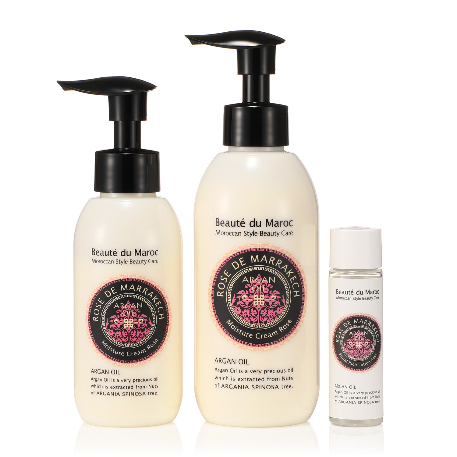 ローズ・ド・マラケシュ アルガンオイルと バラ水で作った 美容