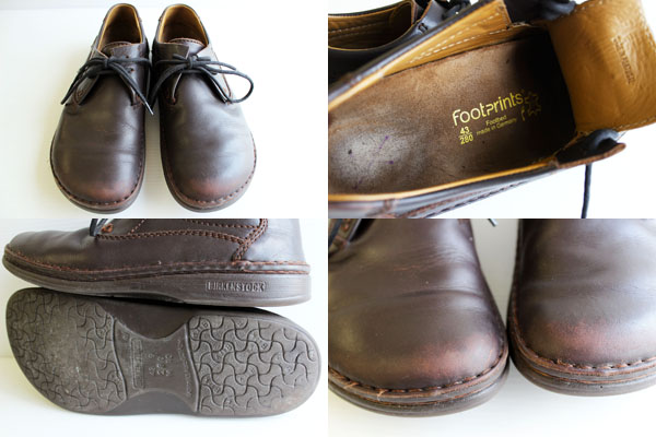 ドイツ製 ビルケンシュトック FootPrints レザーシューズ 28cm