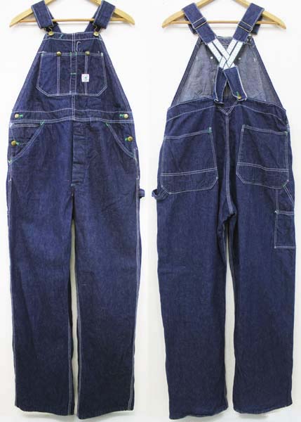 60s DUCK HEAD ローバック デニム オーバーオール - Sixpacjoe Web Shop