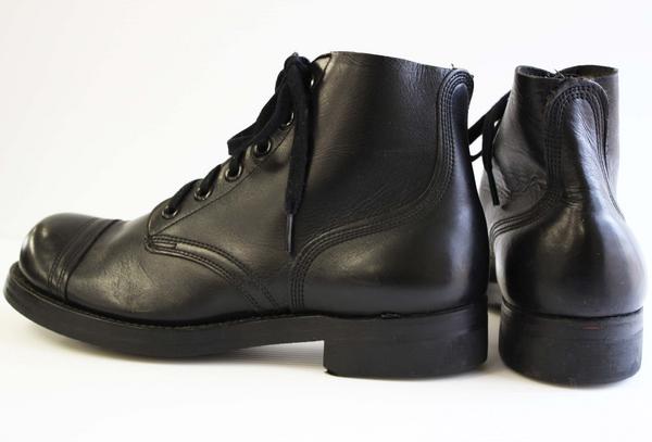 デッドストック☆60s 米軍 キャップトゥ 6ホール アンクルブーツ 7.5W