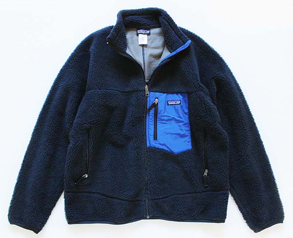 patagoniaパタゴニア レトロX フリースジャケット 紺 L - Sixpacjoe