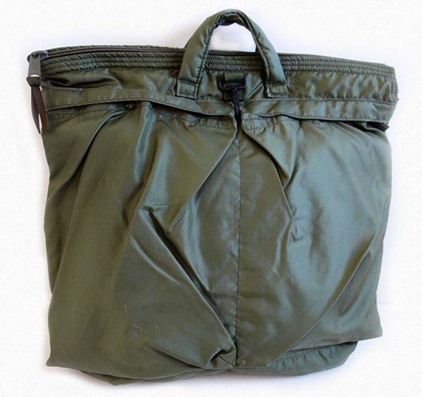 90s 米軍 USAF ナイロン フライヤーズ ヘルメットバッグ - Sixpacjoe