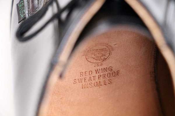 90s USA製 REDWINGレッドウイング 101 ポストマン レザーシューズ 黒