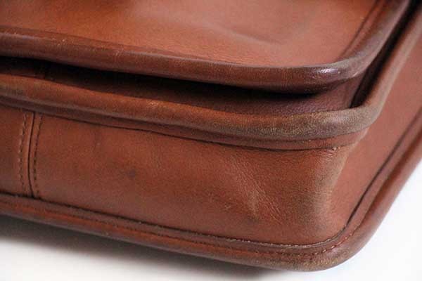 USA製 COACH オールド コーチ 2WAY レザー ショルダーバッグ 茶☆5130