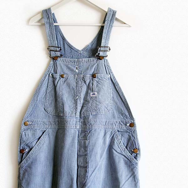 50s USA製 Leeリー ピンストライプ オーバーオール - Sixpacjoe Web Shop
