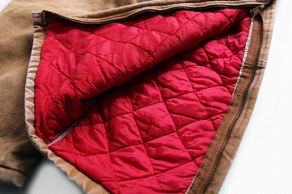 00s USA製 carharttカーハート キルティングライナー ダック地