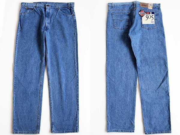 デッドストック☆90s USA製 Levi'sリーバイス 505 デニムパンツ w40