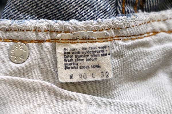 80s USA製 Levi'sリーバイス 501 赤耳 デニムパンツ w40 - Sixpacjoe