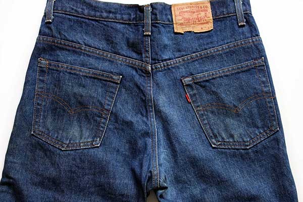 80s USA製 Levi'sリーバイス 517 黒カン デニムパンツ w34 L32☆ブーツ