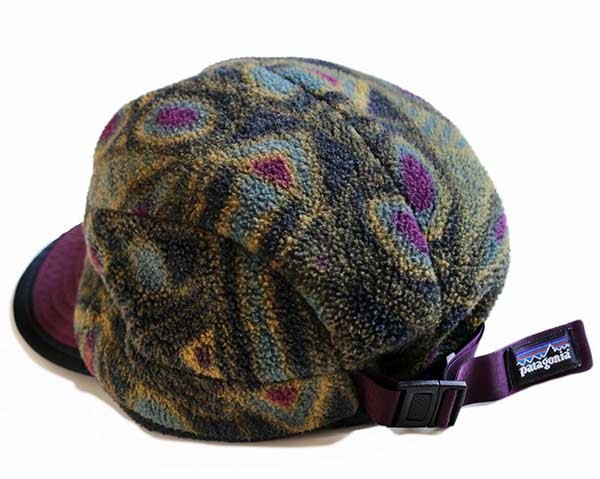 90s USA製 patagoniaパタゴニア トーテム 総柄 シンチラ ダックビル