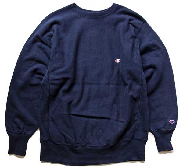 90s USA製 Championチャンピオン ワンポイント リバースウィーブ
