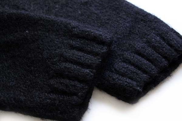 90s ポロ ラルフローレン アーガイル柄 ウール×アルパカ ハンドニット