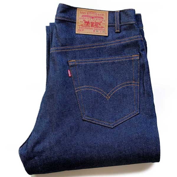 デッドストック☆00s USA製 Levi'sリーバイス 517 デニムパンツ w36
