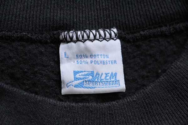 90s SALEM MLB 1992 World Series BLUE JAYS×Braves スウェット 黒 L