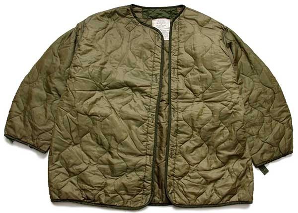 70s 米軍 U.S.ARMY M-65 パーカー ツートン ナイロン キルティング