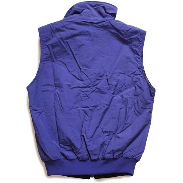 90s Columbiaコロンビア リバーシブル 総柄 フリース×ナイロン ベスト