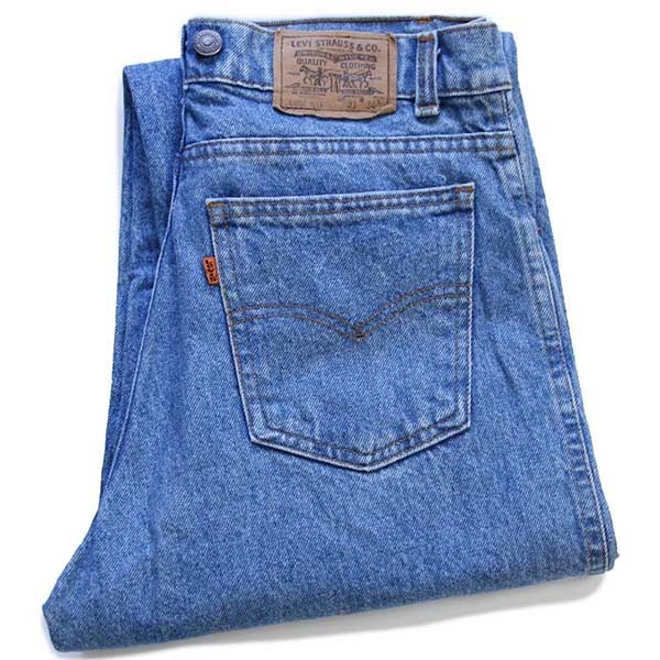 80s USA製 Levi'sリーバイス 40552 サスペンダーボタン デニムパンツ