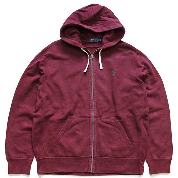 ポロ ラルフローレン ワンポイント フード裏サーマル スウェット