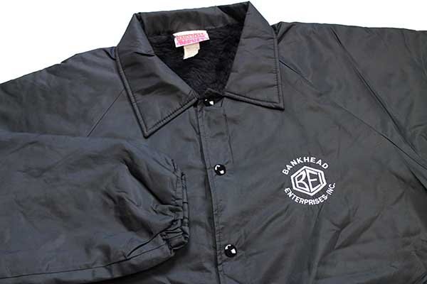 90s USA製 BANKHEAD ENTERPRISES INC 刺繍 ボアライナー ナイロン